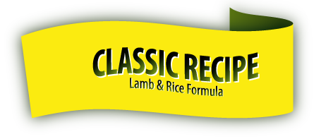 Classic recipe Lamb & rice formula